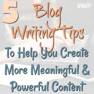 Finding your blog writing style is key. These Blog Writing exercises, tips, & tricks can help you find your voice & create more powerful & meaningful content.
