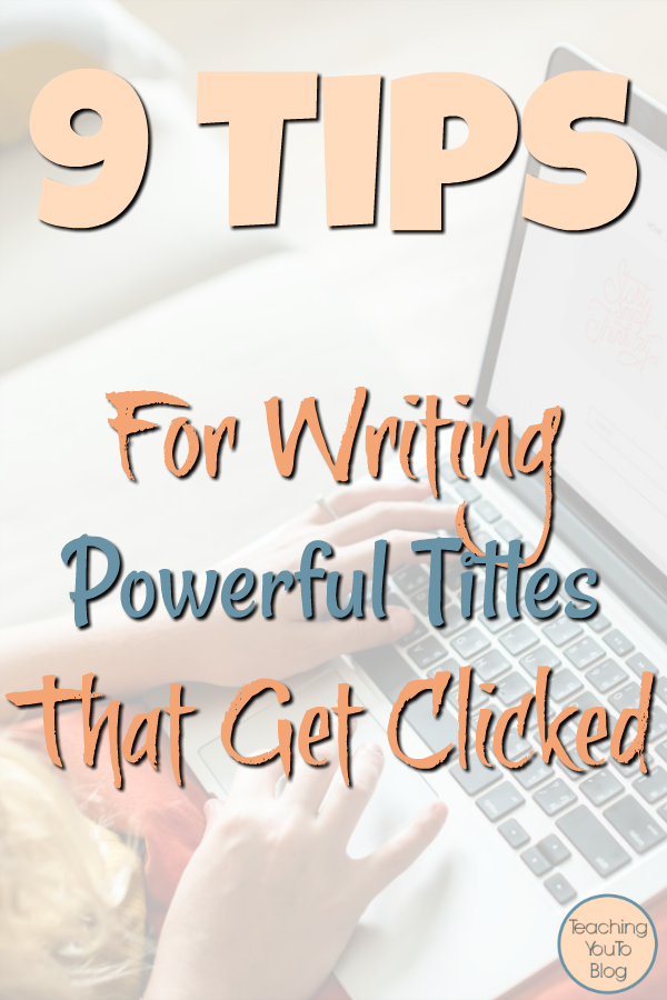If you're looking for more ways to get your posts clicked on search and social media, check out these 9 Tips For Writing Powerful Titles That Get Clicked! 
